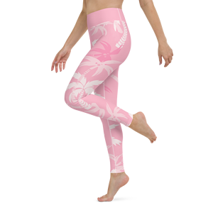 Leggings CoastFlex Sport Pink Palms - Product Image 6