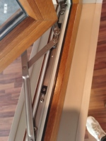 Alemania Veka UPVC marco pasivo casa ahorro de energía Triple doble acristalamiento vidrio templado abatible inclinación y giro ventanas