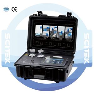 Medidor de Calidad del Agua Multiparamétrico con Pantalla Táctil SCITEK 400-750nm, Pantalla Táctil a Color de 8 Pulgadas, Almacenamiento de Datos en Tarjeta TF para Laboratorio - Product Image 3