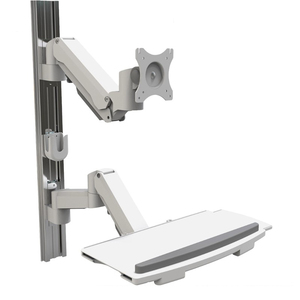 Soporte de Brazo para Monitor LCD Multidireccional Serie WS de Meisonic, de Aleación de Aluminio Resistente, Altura Ajustable, para Hospital - Product Image 3