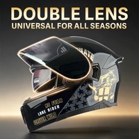 Casque modulaire ABS innovant pour adultes, double visière, déverrouillage rapide, ouvert, compatible Bluetooth, pour motocross et motos.