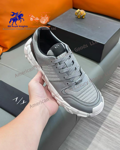 Amani 2025 Zapatillas Casuales con Cordones para Hombre Color Caqui, Suela Plana, Zapatos para Caminar, Cuero Genuino de Vaca, Logotipo Personalizado, Gran Venta - Product Image 5