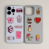Épinglette en émail souple personnalisable, stock usine 2026 |   Gravure personnalisée sur le thème de la nourriture et de l'arabe |   Autocollant décoratif personnalisé pour téléphone