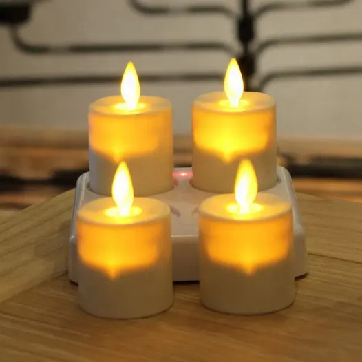 LED 가정 훈장을 % s 소형 무연 대중음식점 빛 tealight 초 세트