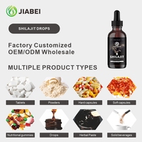 Vente en gros OEM – Résine de Shilajit Pur Naturel de l'Himalaya, Liquide Oral, Bonbons Gélifiés, Suppléments Herbales Personnalisés Fabriqués en Usine pour Adultes