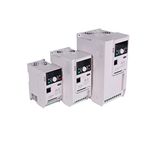 Convertisseur de fréquence triphasé AC DC 380V 3 phases IP20 IP65 haute protection OEM/ODM 10 ch 7,5 kW Inverseur VFD Variateur de vitesse AC