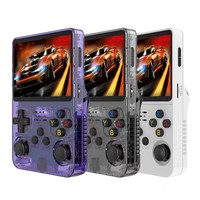 Console de jeu portable transfrontalière R36S avec double joystick analogique, écran couleur, design rétro arcade, jeux Haiqi