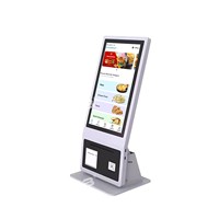 Kiosque de paiement à commande automatique ODM/OEM, machine POS murale/de bureau/sur pied, SDK 1500R, écran tactile, Android/Linux/Windows OS