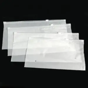 공장 인쇄 로고 사용자 정의 의류 가방 제조업체 젖빛 플라스틱 포장 의류 의류 ZipLock 폴리 백