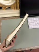 Cuaderno de Regalo SYC con Patrón de Grano de Litchi, Tapa Blanda, Encuadernado Cosido con Hilo, A5, Cuero, Bloc de Notas Minimalista Engrosado, 100 Hojas