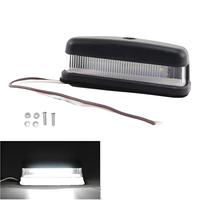 Lampe de plaque d'immatriculation LED blanche Emark Trailer LWhite, étanche IP67, 2W, 10-30V, pour SUV, camion lourd, remorque, caravane, garantie 24 mois