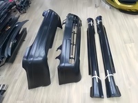 Kit carrosserie comprenant pare-chocs avant, pare-chocs arrière et jupes latérales, adapté aux améliorations de la Mercedes-Benz CLK W208