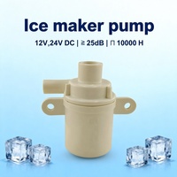 Pompe à eau CC sans balais 24V personnalisable et durable pour distributeur d'eau et machine à glaçons
