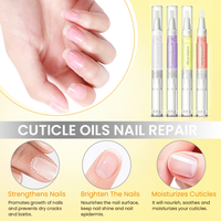Stylos à huile pour cuticules FATAZEN avec logo personnalisé, huile revitalisante, prévient les ongles abîmés, nourrit la peau, huile nutritive pour les ongles