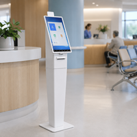Quiosco de autoservicio para hospitales de 21.5 pulgadas con pantalla táctil para registro de pacientes e impresión de historiales médicos