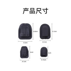 <b>Usb</b> Charging Port Cover For Backpack Outdoor Anti Theft Bag Accessory Solid Color Durable With <b>Heat</b> Dissipation Holes - Product Image 2