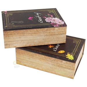 Caja de Regalo con Forma de Libro de Cómics Crown Win, Caja de Almacenamiento Falsa, Embalaje Plegable Decorativo, Sobres para Certificados, Cajas de Papel de Lujo - Product Image 2