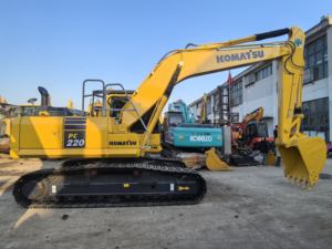 Excavadora de orugas hidráulica Komatsu usada de 22 toneladas, excavadora de orugas hidráulica Komatsu usada de 22 toneladas, para construcción, demolición, paisajismo - Product Image 2