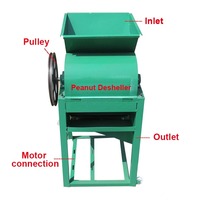 Machine à éplucher les arachides automatique à haut rendement