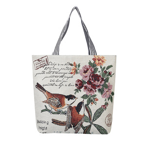 <span class=keywords><strong>Sac</strong></span> à main de plage en toile à grande capacité réutilisable pour femmes, motif floral tropical, <span class=keywords><strong>sac</strong></span> à <span class=keywords><strong>bandoulière</strong></span> d'été - Product Image 4