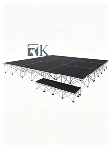 Lightweight <b>Stage</b> Portable <b>Stage</b> Aluminum <b>Stage</b> <b>Platform</b> for Outdoor Event Wedding - Product Image 2