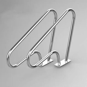 Barres d'appui antidérapantes en acier inoxydable 304 de la série SF/SL/MU, épaisseur 1,0 mm, résistantes à la corrosion, installation facile, pour <span class=keywords><strong>2</strong></span> escaliers de piscine - Product Image 1