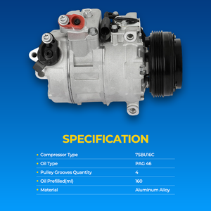 2006 pour BMW 325Ci & <span class=keywords><strong>330Ci</strong></span> 2.5L 2004-2006 pour BMW X3 2.5L <span class=keywords><strong>Compresseur</strong></span> AC Système de Climatisation pour 2004-2006 pour BMW X3 - Product Image 3