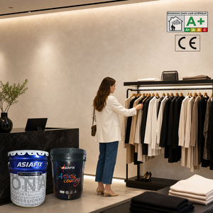 Polvere di Marmo Naturale Finitura Liscia per Interni <span class=keywords><strong>Decorativi</strong></span> Stucco Veneziano ad Alta Adesione - Product Image 3