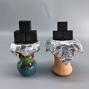 Charbon de coco naturel EAGLE NEST 100% sans fumée, faible teneur en cendres, en cubes, longue durée de combustion pour chicha ou barbecue - Product Image 3