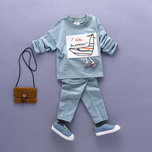 Ensemble de vêtements pour enfants en gros, nouveau style, haut et pantalon pour garçon - Product Image 1