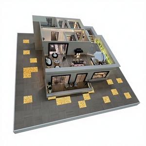 Maquettes architecturales modernes personnalisées, écologiques, pour l'affichage artisanal, modèles de table de sable pour villas et <span class=keywords><strong>immobilier</strong></span> - Product Image 5