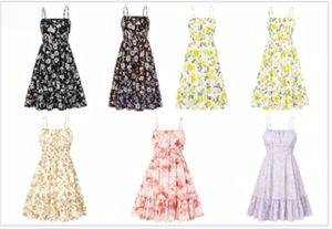 Vestidos de Verano para Adultos con Abertura Frontal y Estilo Cruzado, Surtido Aleatorio, Envío Directo - Product Image 5