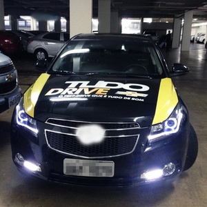 Feux de jour à LED haute luminosité pour Chevrolet Cruze 2010-2014, Plug and Play, feux de croisement Angel Eye - Product Image 4