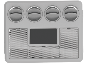 Phổ 12V/24V RV trên mái nhà Xe Cắm Trại điều hòa không khí mới bãi đậu xe <span class=keywords><strong>AC</strong></span> cho xe tải RV & SUV - Product Image 6