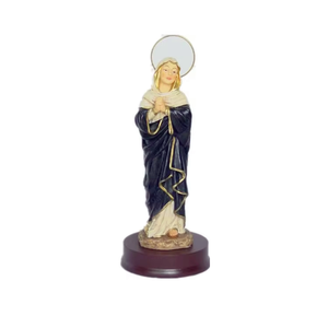 Estatua de regalo de arte cristiano-estatuilla de oración de <span class=keywords><strong>Santa</strong></span> <span class=keywords><strong>Rita</strong></span> escultura de poliresina de resina decoración del hogar recuerdo pintado modelo Navidad - Product Image 1