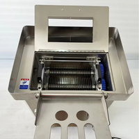 Trancheuse à viande électrique professionnelle en acier inoxydable haute puissance, trancheuse à porc