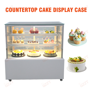 Thương mại dọc thẳng đứng cửa kính hiển thị truy cập tủ lạnh thương mại hiển thị Máy làm lạnh tủ lạnh Bánh sô cô la hiển thị - Product Image 3