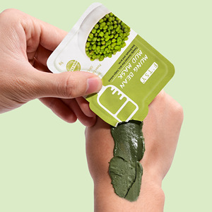 Logo tùy biến nhãn hiệu riêng làm sạch sâu làm dịu và bình tĩnh giữ ẩm da sáng Mung đậu bùn mặt nạ - Product Image 5