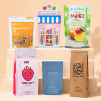Sachet Doypack Personnalisé avec Logo, Fermeture Zip Refermable, Fenêtre Transparente Mate, pour Emballage de Noix de Cajou – Commande d'Échantillon Prête à l'Expédition
