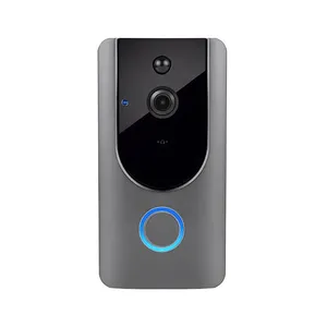 PIR movimento humano detecção campainha HD câmera de segurança 1080 wifi sem fio vídeo campainha com carrilhão dingdong