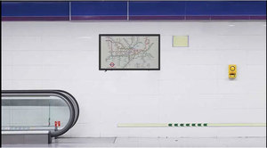 31.5 Inch Outdoor Ultra Thin Color <strong>E</strong> Ink Screen Sunlight Readable Welcome Sign Event Noitce <strong>E</strong> <strong>Paper</strong> <strong>Display</strong> <strong>Advertising</strong> Board - Product Image 4