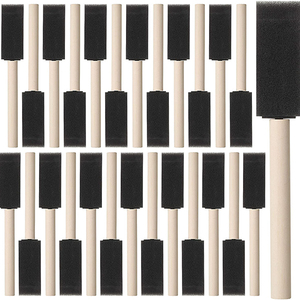Pennelli in <span class=keywords><strong>spugna</strong></span> di schiuma da 1 pollice pennelli in schiuma <span class=keywords><strong>per</strong></span> la pittura <span class=keywords><strong>per</strong></span> macchiare, vernici e progetti artigianali - Product Image 3