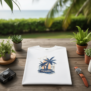Camiseta Unisex de 210 g/m², 100 % Algodón, Informal, Transpirable y Duradera para Hombre - Product Image 3
