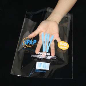 Maker Made Plastic Gar Plastic Small Fruit Print Personalizado Opp Red Packaging Flat Poly Self-sealing Bag 10x15 - Product Image 2