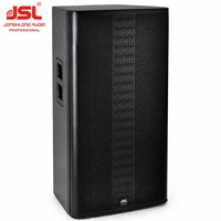 Haut-parleur PA passif CF-215, double 15 pouces, 650W, 126dB, 4 ohms, en contreplaqué de bouleau, pleine gamme, pour concerts, scènes et événements