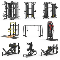 Equipo de Gimnasio Profesional BFT de Guangzhou, Máquina de Sentadillas Smith, Cable Crossover, Entrenamiento Deportivo de Culturismo, Características: Rack de Gimnasio