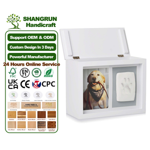 Urn Kayu Ramah Lingkungan Modern yang Dapat Disesuaikan untuk Abu Jenazah Anjing & Kucing, Peti Kenangan dengan Pilihan Hadiah Kenang-kenangan - Product Image 1
