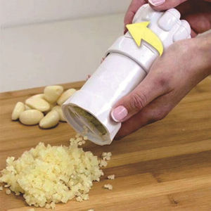 Mini Picador de Ajo Multifuncional de Plástico, Prensa y Triturador de Ajo Portátil para Cocina, Triturador de Ajo Doméstico - Product Image 1