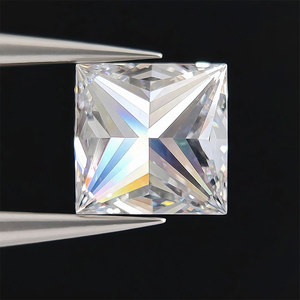 Diamants de laboratoire taille princesse HPHT, taille métrique, en vrac, 0,05 ct, 0,1 ct, 0,2 ct, couleur D, marque <span class=keywords><strong>HUACAN</strong></span>, bijoux - Product Image 5