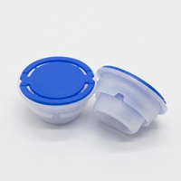 Fabricant de bouchons de qualité alimentaire de 32 mm, bouchon à bec verseur pour huile d'olive comestible, bouchons à vis en plastique, fermeture Flexspout